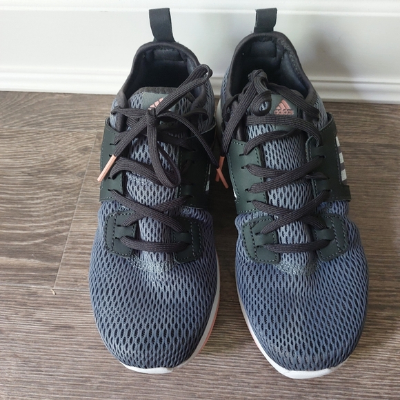 Adidas durama cloudfoam ortholite. Size 7 Gray + pastel pink - Picture 2 of 10